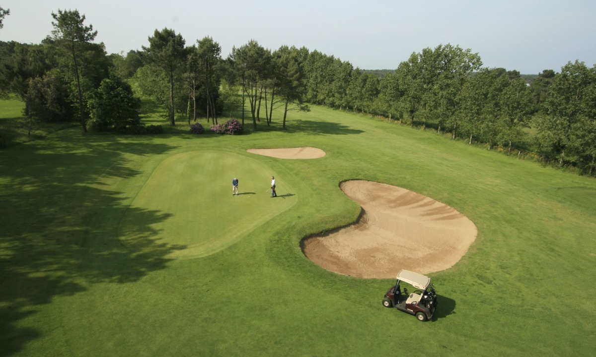 Der Golfplatz Saint-Laurent