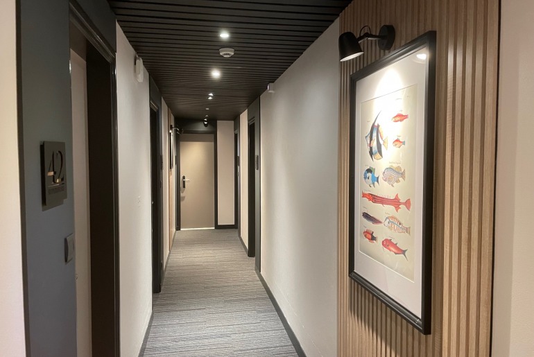 Salon, coin détente à l'étage
